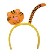 Beistle Party Decorative Tiger Headband - 12 Pack, (1/Card)