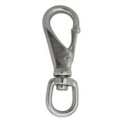 Super Tough Stainless Steel Swivel Snap With Large Eye Opening