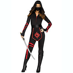 Fun World Sleek Ninja Warrior Women's Costume