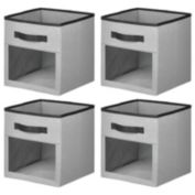 mDesign Kids Fabric Storage Organizer Cube - 4 Pack