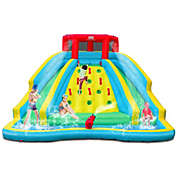 Gymax Inflatable Mighty Water Slide Park Bounce Splash Pool Without Blower