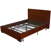 Slickblue Twin Extra Long Metal Platform Bed Frame with Storage Space