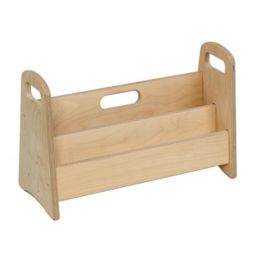 Kidodido Wooden Montessori Bookshelf for Toddler Small Size