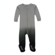 Leveret Kids Footed Cotton Pajama Tie Dye (Sizes 0 - 24 Months)