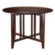 Winsome Alamo Double Drop Leaf Round 42" Table Mission