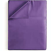 CGK Unlimited Single Flat Sheet/Top Sheet Microfiber - Twin Extra Long - Purple