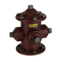 Zeckos 9 Inch Red Metal Vintage Fire Hydrant Replica Coin Piggy Bank Tabletop Sculpture