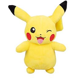 Pokemon Pikachu Plush Stuffed Animal - Winking - Large 12\