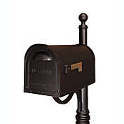 Special Lite Products SCC-1008-BLK Classic Curbside Mailbox - Black
