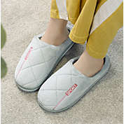 Kitcheniva Size 40-41 Green, Mens Womens Cotton Slippers Soft Home Floor Shoes Thick Bottom Anti Slip Shoes
