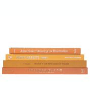 Booth & Williams Canyon Decorative Book Stack, Set of 4, Real shelf-ready books for home or office decor, weddings or staging