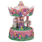 Northlight 6.5&quot; Children&#39;s Rotating Magical Fairy Musical Carousel