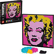 LEGO Art Andy Warhol&#39;s Marilyn Monroe 31197 Collectible Building Kit for Adults; an Excellent Gift for Adults to Make Stunning Wall Art at Home and Who Love Creative Building (3,341 Pieces)