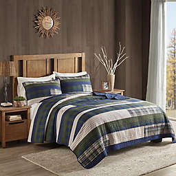 Woolrich. 100% Cotton Percale Printed Pieced Quilt Mini Set.