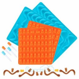 Kitcheniva Gummy Bear Mold Candy Making Supplies ,  Orange Bear