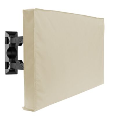 Outdoor TV Cover For Flat Screens, Weatherproof Weather Dust Resistant by Mount Factory