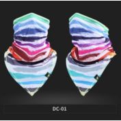 Stock Preferred Balaclava Neck Gaiter Face Mask Scarf in DC-01 Multicolor