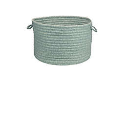 Colonial Mills Solid Fabric Basket - Seafoam 14
