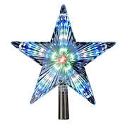 Color Changing LED Lighted Star Christmas Tree Topper Decoration 8.5 Inch UL0152