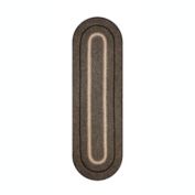 Home Spice Decor 13" x 19" Placemat Oval ManChester Jute Braided Accessories - 4 Pack