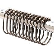 2 LB Depot Wide Shower Curtain Rings/Hooks Set