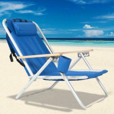 Kitcheniva Backpack Beach Chair Folding Portable Chair