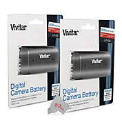 Vivitar Two Pcs  VIV-CB-E6 Replacement Battery for Canon LP-E6