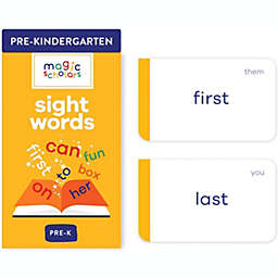 Magic Scholars Sight Words Flash Cards Pack (100+ Preschool, Kindergarten, 1st, 2nd & 3rd Grade Sight Words) Dolch Fry High Frequency Site Cards (Pre-K)