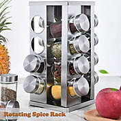 Infinity Merch 16 Jar  Spice Rack Storage