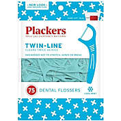 Plackers 4 Packs Twin-Line Dental Flossers in Cool Mint