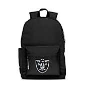 Mojo Licensing LLC Las Vegas Raiders Lightweight 17" Campus Laptop Backpack - Ideal for the Gym, Work, Hiking, Travel, School, Weekends, and Commuting