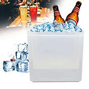 Stock Preferred 6 Color LED Light Ice Bucket 3.5L Drink Ice Cooler Bar Party