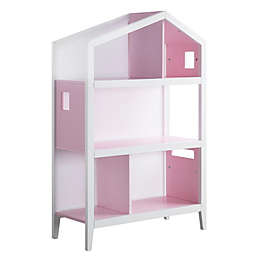 Acme Furniture Doll Cottage Bookcase - White & Pink