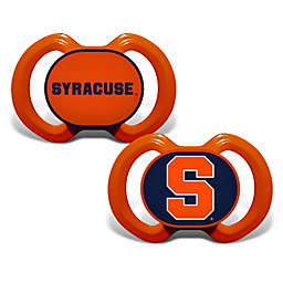 BabyFanatic Pacifier 2-Pack - NCAA Syracuse Orange - Officially Licensed League Gear