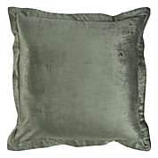 Classic Home Kosas Home Bryce Velvet 22-inch Square Throw Pillow, Myrtle Green