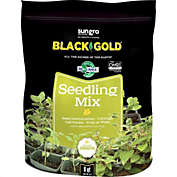 SunGro Black Gold Seedling Germination Mix for Seeds, Cutting, Vegetables, and Herbs, 8 Quart Bag (1 Pack)