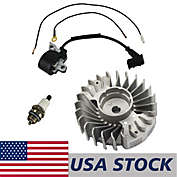 Farmertec Ignition Coil Flywheel Spark Plug Combo Compatible With Stihl MS290 029 Chainsaw