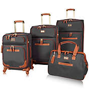 Steve Madden 4Pc Luggage Set (Tote/20/24/28)