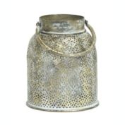 Melrose Home Decorative Candle Holder (Set of 2) 7.5"H Metal