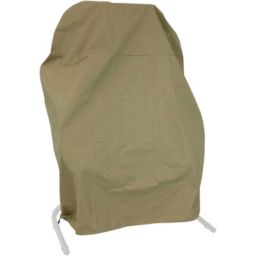 Sunnydaze Loveseat Egg Chair Outdoor Furniture Cover - Khaki