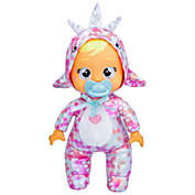 Cry Babies Tiny Cuddles Dinos Metallic Pajamas Narwhal  Stella - 9&quot; Baby Doll