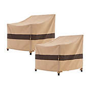 WJ-X3 Waterproof Outdoor Patio Chairs Covers - 2 Packs