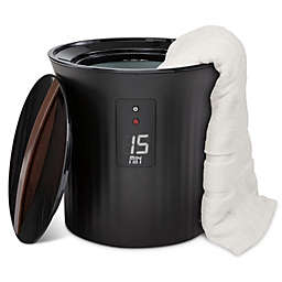 Live Fine Towel Warmer   Bucket Style Luxury Heater with LED Display, Adjustable Timer, Auto Shut-Off   Fits 40\