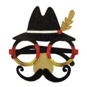 Beistle Party Decorative Oktoberfest Glasses - 12 Pack, (1/Card)