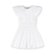 Hope & Henry Girls' Short Flutter Sleeve Sweater Dress, Toddler, 2T