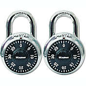 Master Lock Combination Lock Stainless Steel 2 Count, MLK 1500T