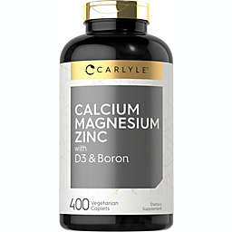 Carlyle Calcium Magnesium Zinc with Vitamin D3 and Boron   400 Caplets