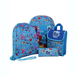 Blue's Clues & You Boys Girls 16" Backpack 5 piece School Set