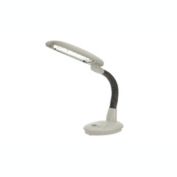 Sunpentown Home Study Room EasyEye Portable Energy Saving Desk Lamp   Grey 2 tube