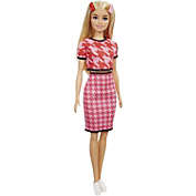 Barbie Fashionistas Doll with Pink Top and Skirt, Toy for Kids 3 to 8 Years Old